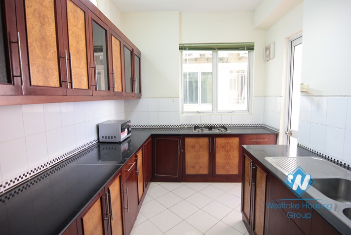 Nice apartment with a view of Westlake for rent in Ciputra